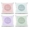 Stupell Industries Personal Affirmations Inspirational 4 Piece Decorative Printed Throw Pillow Set, design by Christine Simpson Art, 18 x 7 x 18